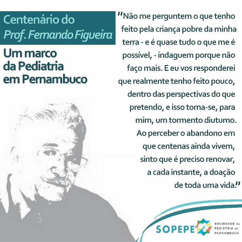 Centenário Prof Fernando Figueira